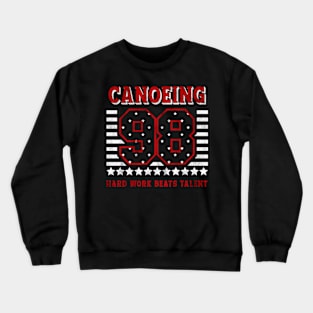 Canoeing Crewneck Sweatshirt